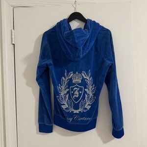 Juicy Couture Royal Blue Velour Jacket